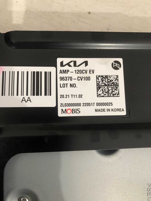 Підсилювач звуку meridian KIA EV6 Усилитель EV 6 Підсилювач аудісистеми 96370CV100