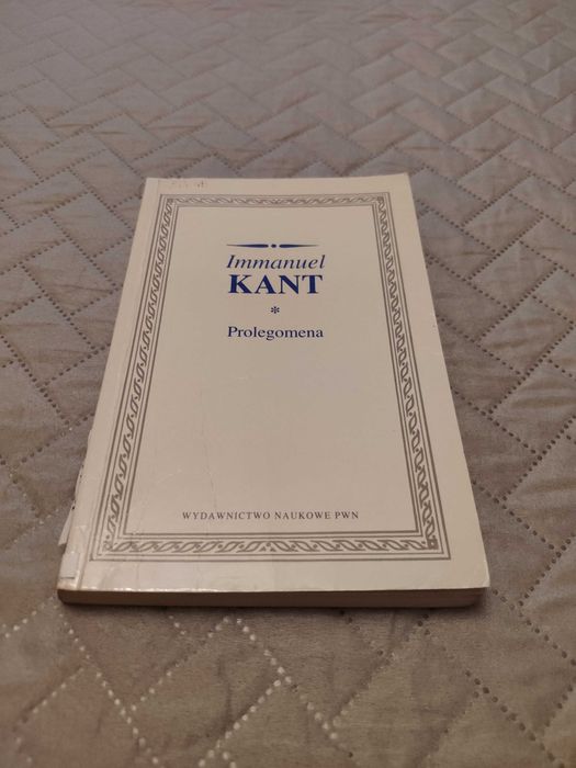 Immanuel Kant - prolegomena