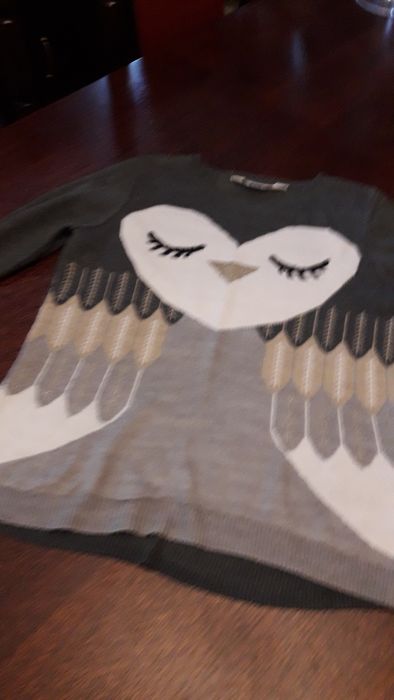 Bluzeczka z cienkiej dzianinki na 134/140