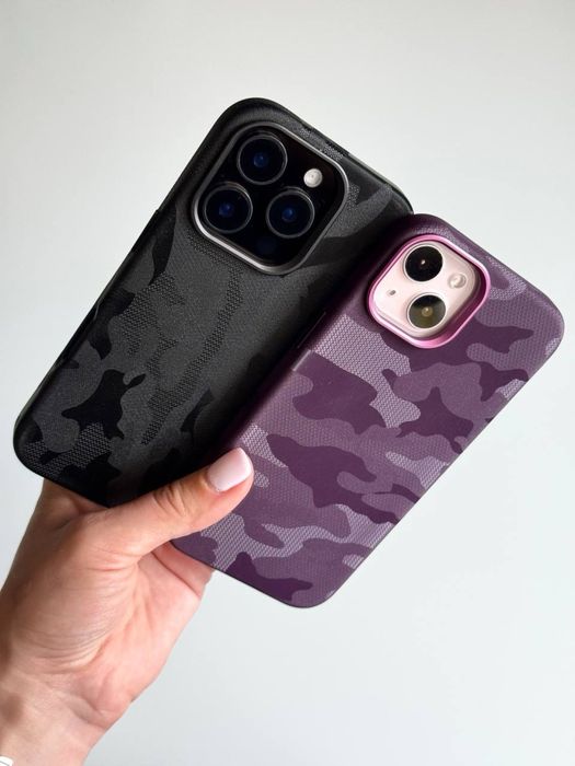 Чохол чехол камуфляж iPhone Pro Max айфон про макс 15 / 16 тканина