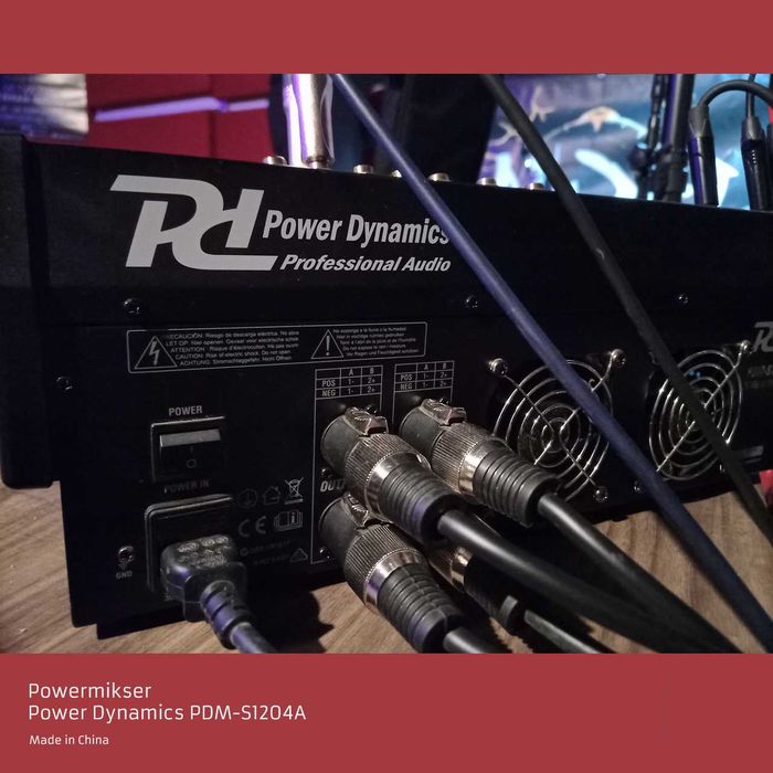 Power Dynamics PDM-S1204A | Powermikser