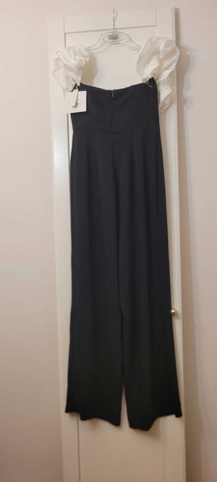 Kombinezon czarny wieczorowy