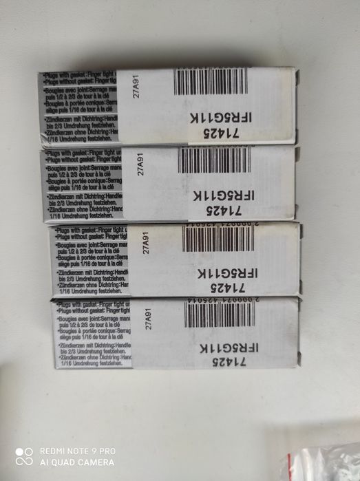 Свечи NGK 3107  laser iridium IFR5G-11k оригинал