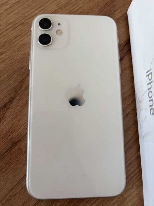 Iphone 11 64gb bialy, sprawny