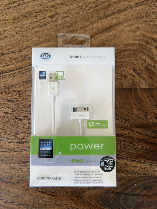 Cabo USB i-Pad novo, nunca usado