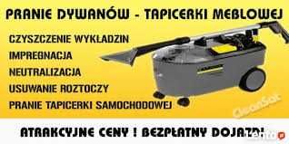 Pranie czyszczenie kanap narożników wykładzin dywanów krzesła fotele.