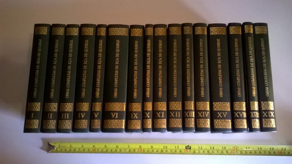 Eça de Queiróz - 9 Livros - Círculo de Leitores - Obras Completas