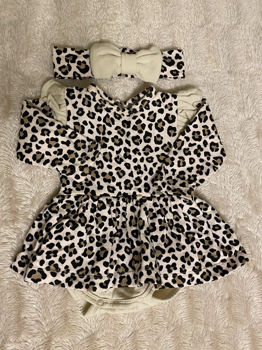 Боді сукня лео з повʼязкою