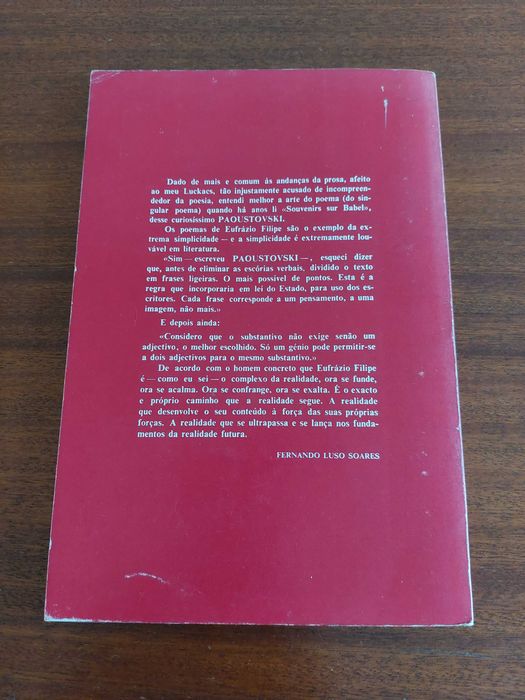 Livro A Linguagem dos Espelhos - Eufrázio Filipe