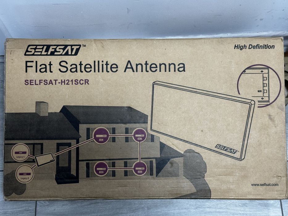Antena satelitarna Płaska Selfsat H21SCR