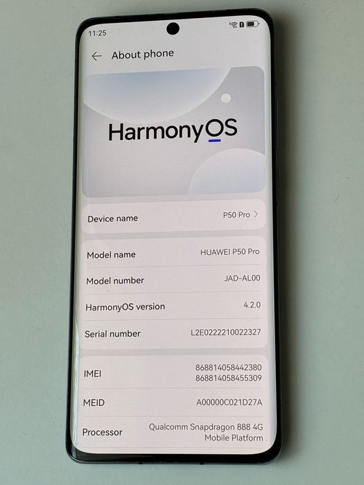 Huawei P50 Pro - HarmonyOS - Opis
