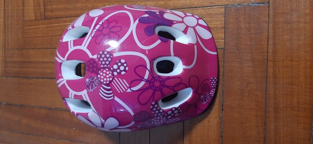 Capacete bicicleta menina