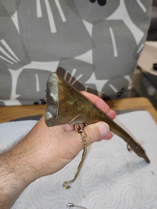 Trąbka sygnałowa mosiężna Francja