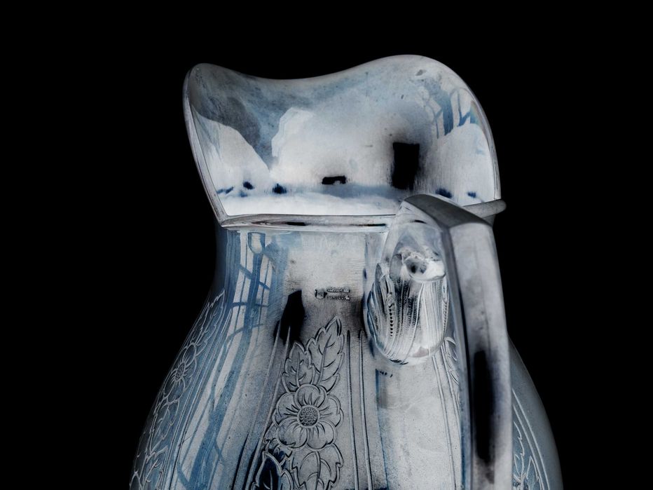 Jarra prata esterlina 1100 gramas | Art Deco