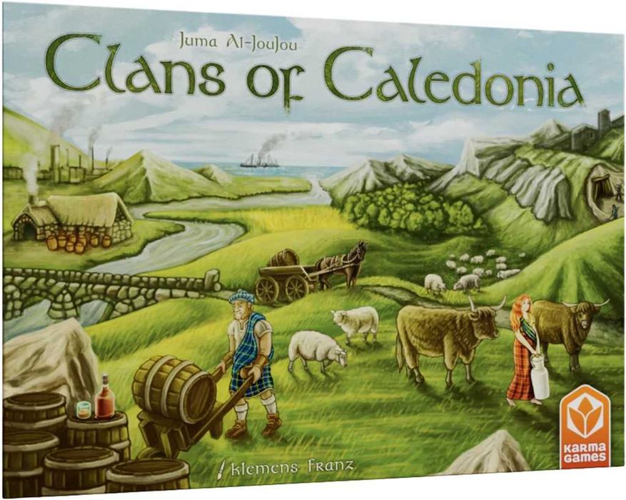 Clans of Caledonia nowa sklep Wawa PlanszON szybka wys.