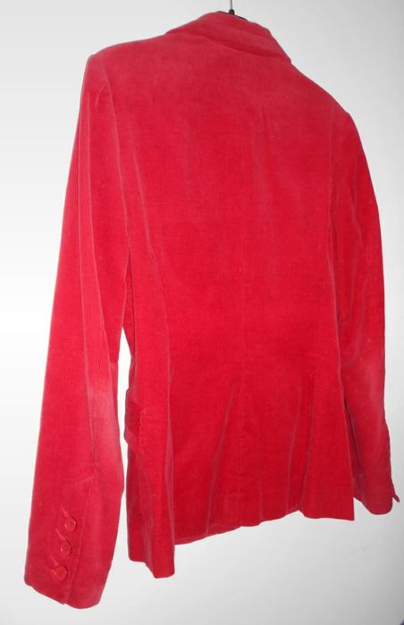 Blazer veludo vermelho Natal  MANGO