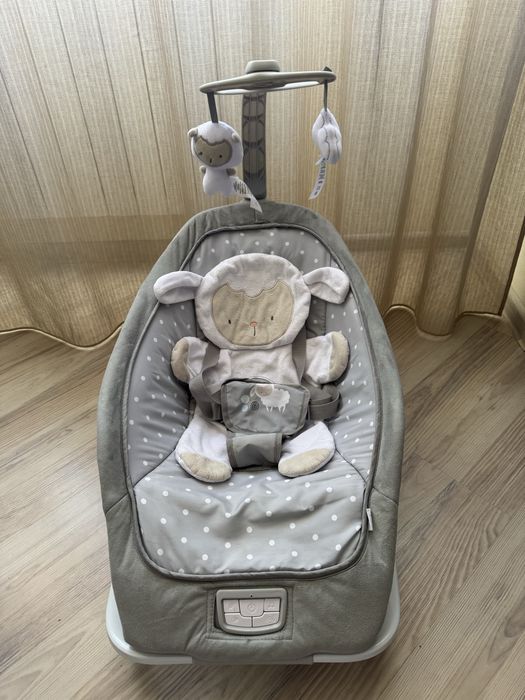 Крісло-шезлонг 2 в 1 Ingenuity Cuddle Lamb