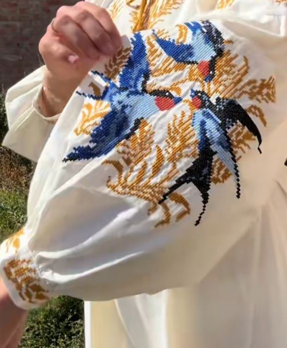 Вишита сукня сукня ластівка вишиванка