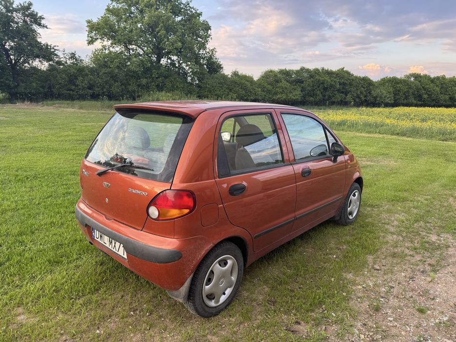 Daewoo Matiz 800 elektryczne szyby 2000r 100% sprawny bez wkladu