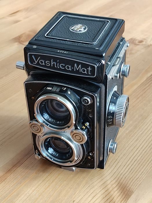 Yashica Mat średni format tanio sprawna