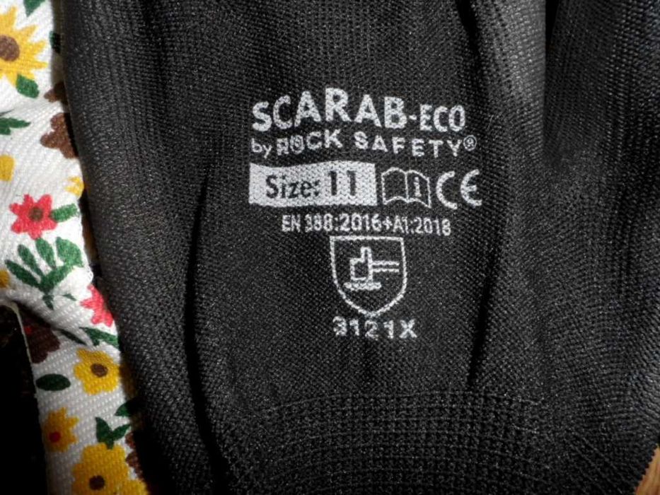 Рабочие перчатки с полиуретановым покрытием стройка или огород 11 пар