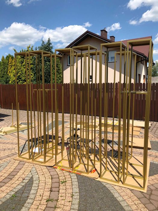 Stelaż kolumny tło ścianka do dekoracji balonowych i kwiatowych