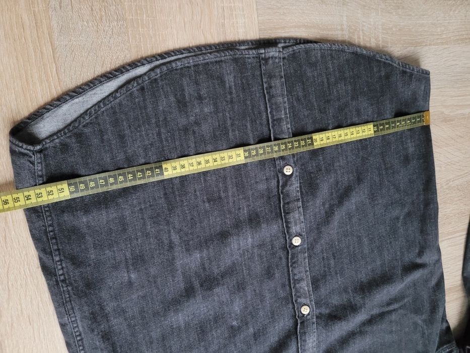 M Denham lincoln shirt wlrep koszula regular cut męska jeans bawełna