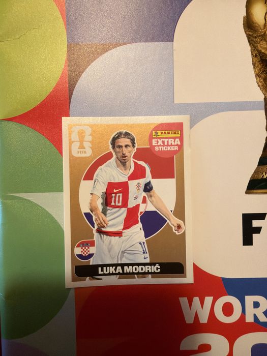 Luka Modrić Extra Sticker Bronze