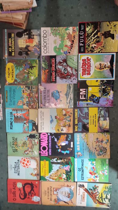 Lote de Albuns de BD