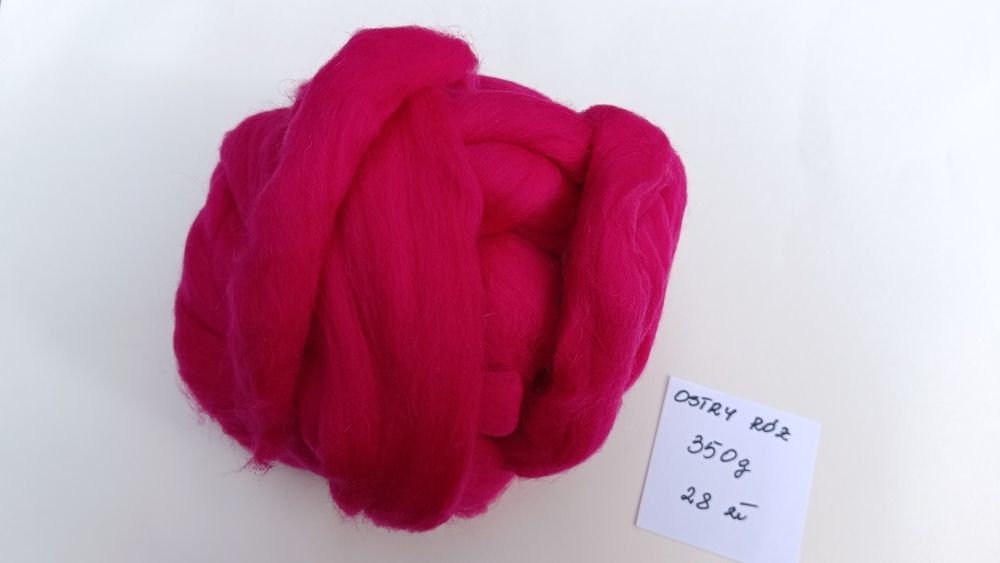 Wełna czesankową polska