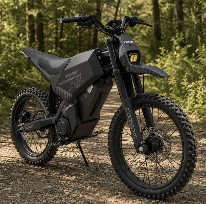 Електричний мотоцикл Новий Corso Storm XR 2500W Гарантія 3 роки Безкоштовна доставка Електромотоцикл Електробайк
