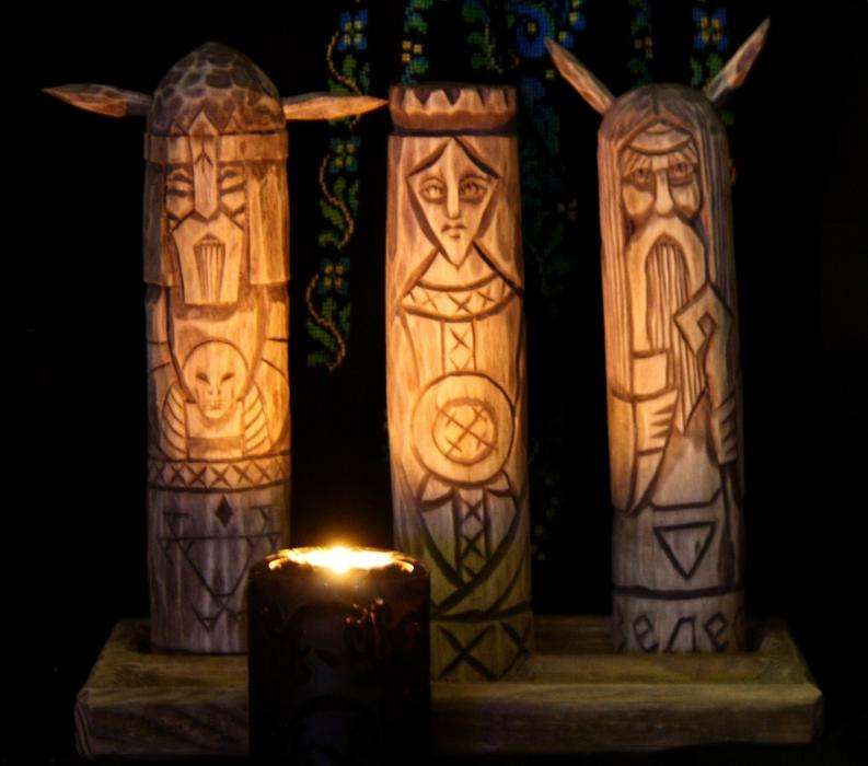 Подарунковий набор. Слав'янскі боги. Чернобог, Мара, Велес