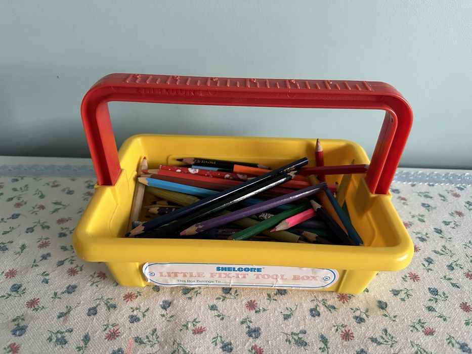 Organizer na przybory szkolne + kredki / ołówki Shelcore