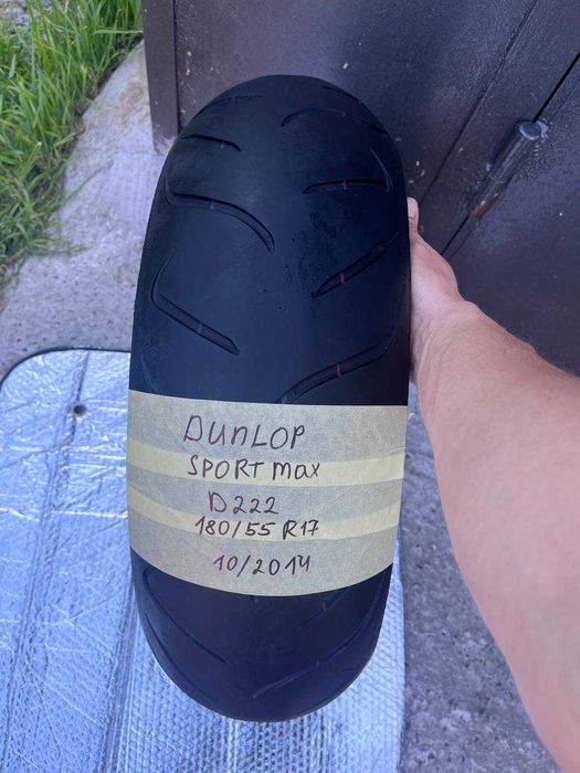 Мотошина Dunlop Sport Max D222 180/55 R17 мотогума