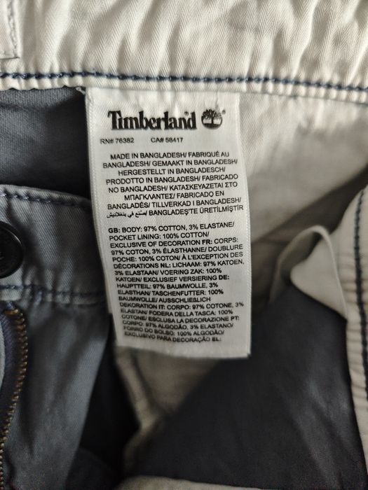 Nowe męskie spodnie Chinos Timberland Slim W38 L32