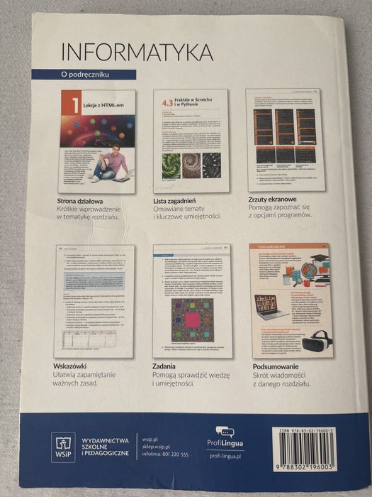 Podręcznik klasa 8. Informatyka