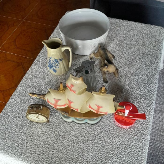 Utensílios . Antiguidades decorativos varias peças