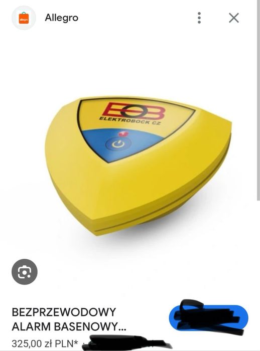 Bezprzewodowy alarm basenowy