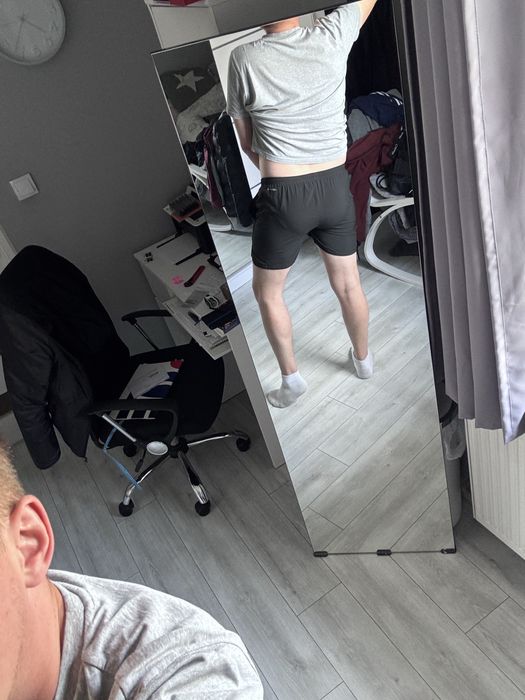 Spodenki Nike Flex Running 2w1 z majtkami Dri-Fit jak nowe