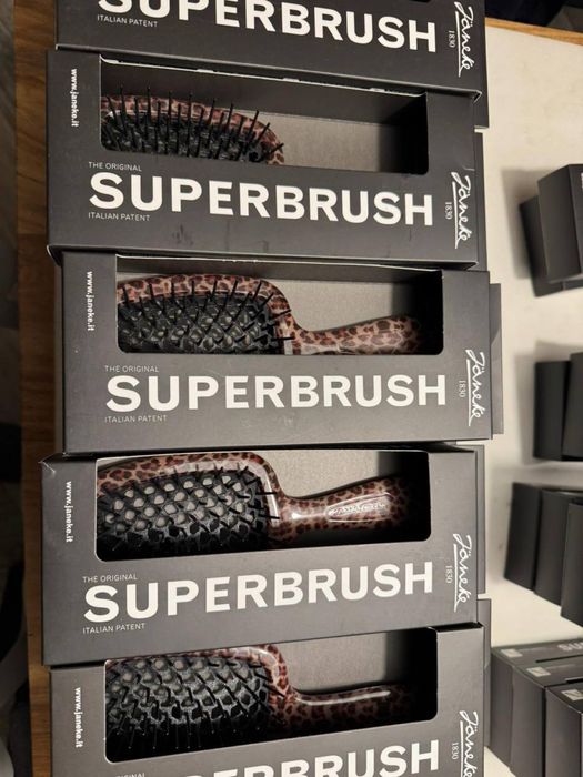 Оригінал Janeke superbrush MACлюксурі колекція з леопардовим принтом