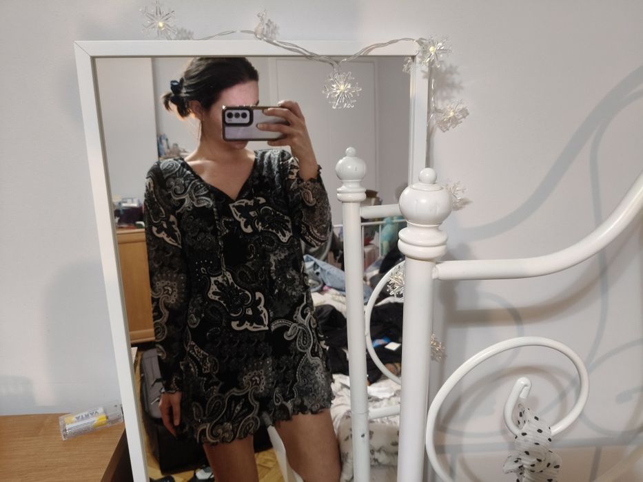 Sukienka wzory beach dress etno wzory