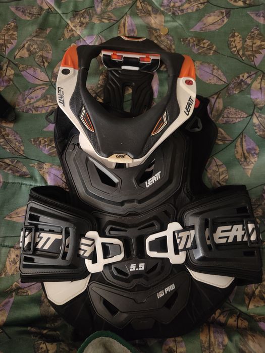 Colete motocross e cervical gpx 5.5