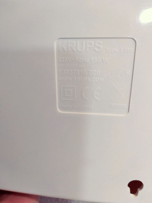 Máquina Krups Vacupack plus, nova mas só sela, não faz vácuo.