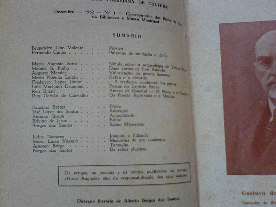 Nova Augusta : Revista de Cultura N. 1
