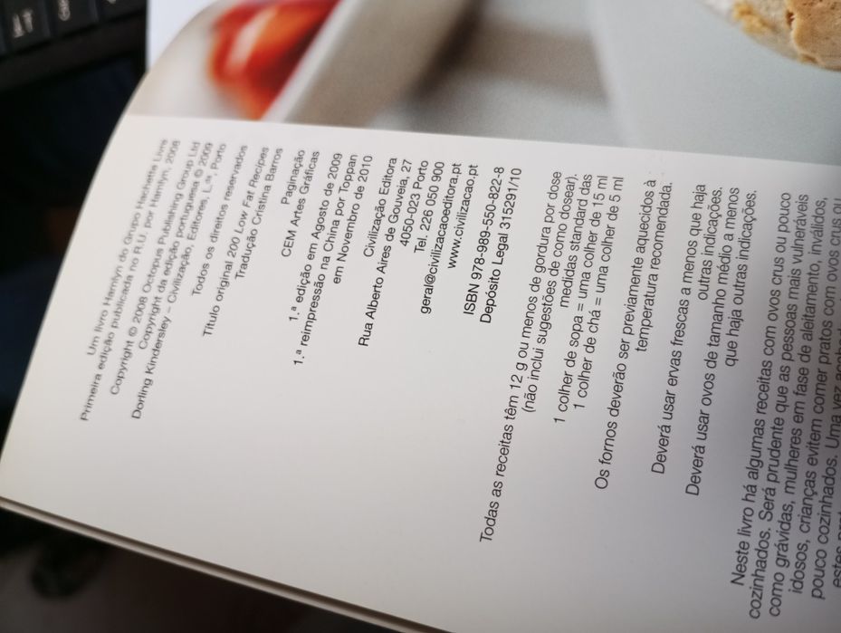 200 Receitas Cozinha Saudável de Cara Hobday