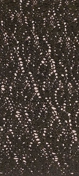 Czarna narzutka   ręcznie robiona na bluzkę ,golfik rozmiar 38 /40