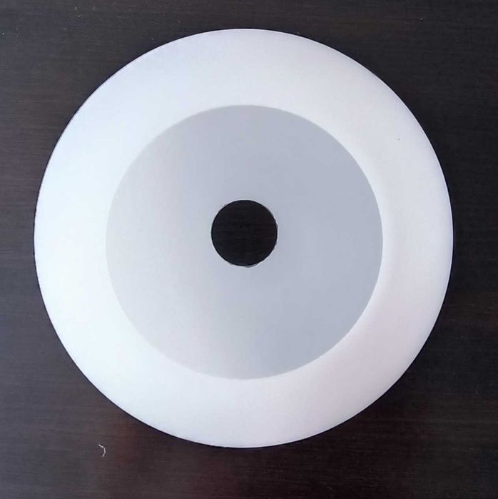 Kula klosz do żyrandola, mleczna , śr. 20,5cm