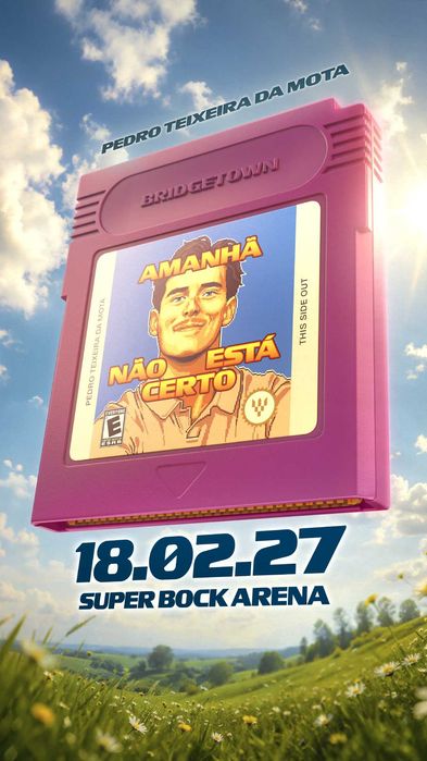 2 Bilhetes AMANHÃ NÃO ESTÁ CERTO de Pedro Teixeira da Mota (Super Bock Arena)