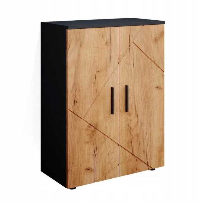 Wolnostojąca duża praktyczna szafka łazienkowa 60x81x30 cm 3 półki