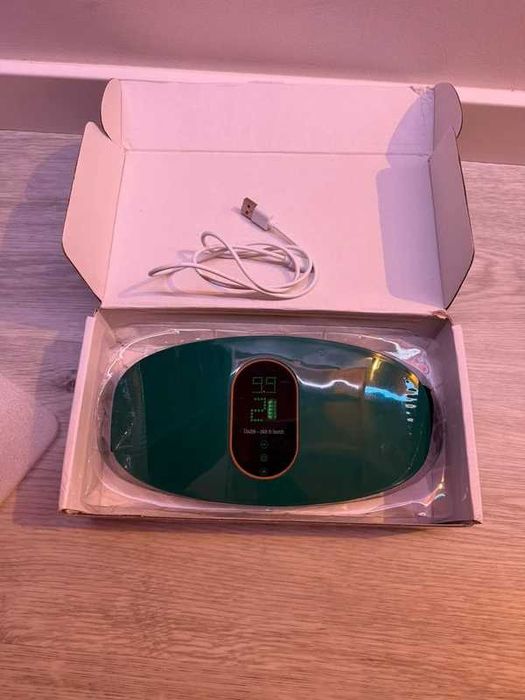 Massageador Abdominal e Lombar Elétrico (Waist and abdomen Massager) • Novo na Caixa